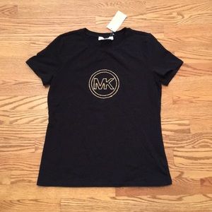 Michael Michael Kors Black Logo Tee